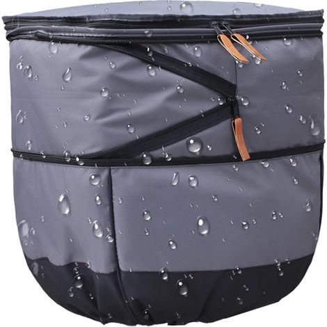 Housse de protection imperm able pour panier v lo lastique (1/5)