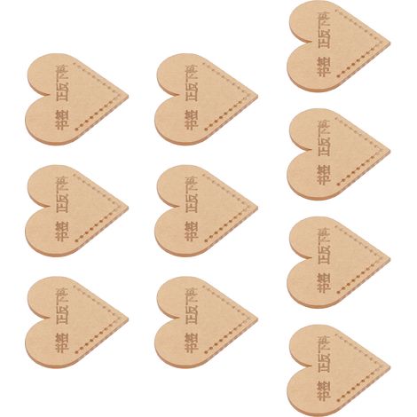 10 Gabarits acryliques transparents précis pour marque-pages, coupe à distance, réutilisables, DIY, gabarit de découpe clair pour créations de signets (1/5)
