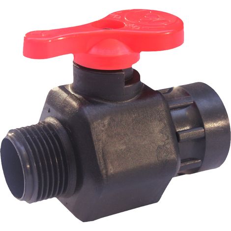 Vanne Sphere Polypro. M/f 1 Ec.tournant - Rain Irrigation