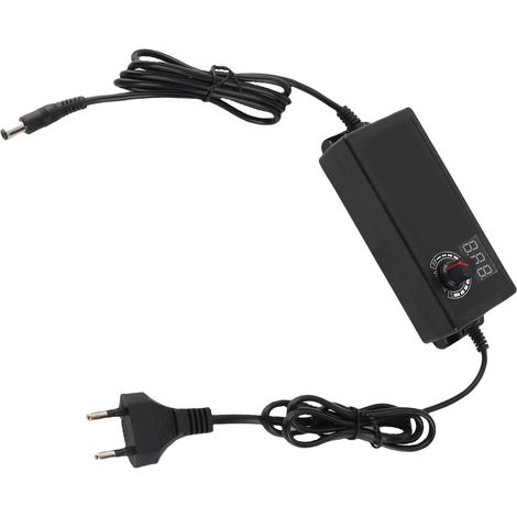 Adaptateur régulé réglable 3-24V 3A 72W, bloc d'alimentation DC variable pour LED et appareils électroniques (1/5)