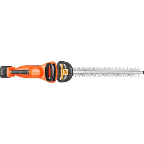 Taille-haie électrique sans fil 20V, lame double action 50 cm, 1200 tr/min, coupe précise pour branches basses, design sécurisé, entretien facile du jardin. (1/5)