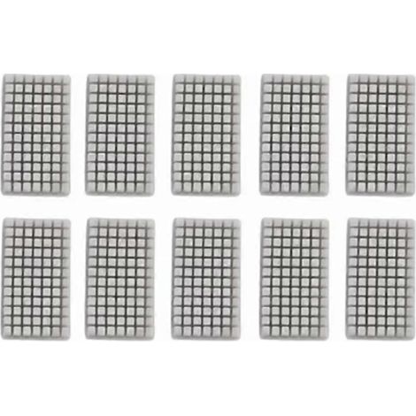Lot de 10 essuie-buses en silicone pour imprimante 3D QIDI Q2 (1/5)