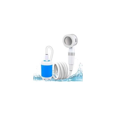 5000 MAh Douche de Camping Portable Pompe de Douche électrique avec Batterie Rechargeable , Pompe à Eau pour Randonnée, Lavage de Voiture, Bain pour Animaux de Compagnie (1/5)