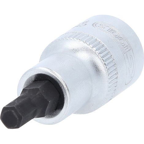 KS Tools 1/2 Bit-Stecknuss Innensechskant, kurz, 6 mm (1/4)