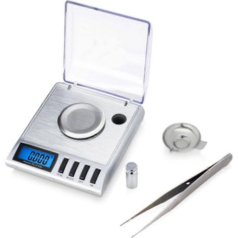 Balance de précision 20 g 0,001 g, balance de poche, balance de précision pour bijoux, fonction tare, étalonnage (1/4)