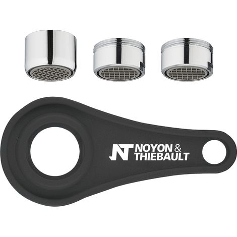 Kit clé de démontage + 3 aérateurs économie d'eau NOYON & THIEBAULT (1/2)