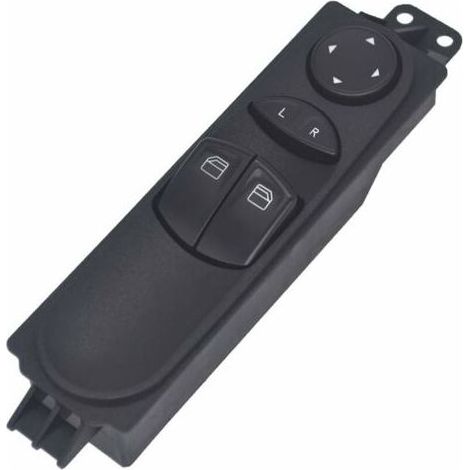 Interrupteur Lève Vitre Vito W639, Bouton Commande Principal Fenêtre pour Viano Bus Mixto Box 6395450913 côté conducteur..dyk. (1/4)