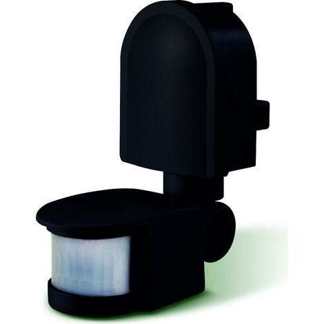 Luceco Tilt and Swivel LED Guardian luce esterna con sensore di movimento PIR, nero (1/2)