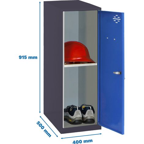 Simonrack Simonlocker Dism Mini Aufbewahrung Anthrazit Blau