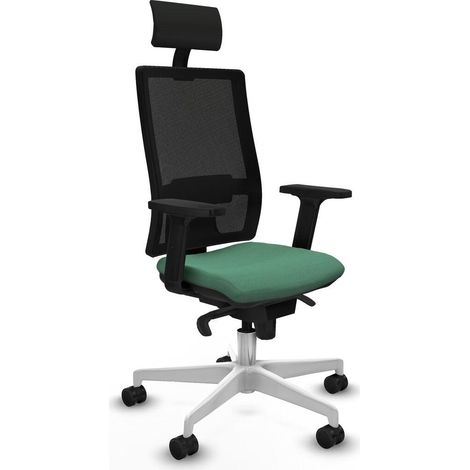 Piqueras et Crespo 2D026N1 Chaise Bureau Vert Emeraude (1/3)