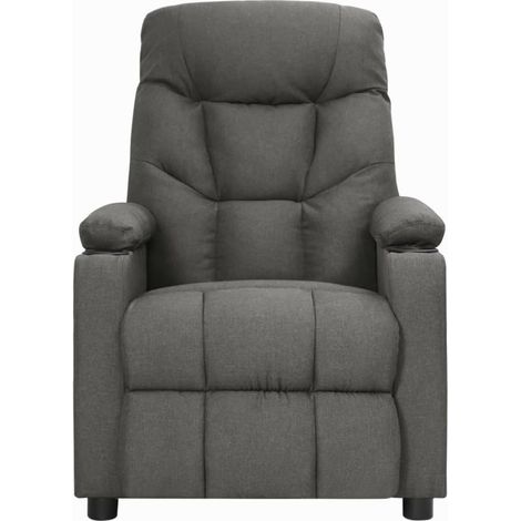 Maison Exclusive - Relaxsessel Dunkelgrau Stoff