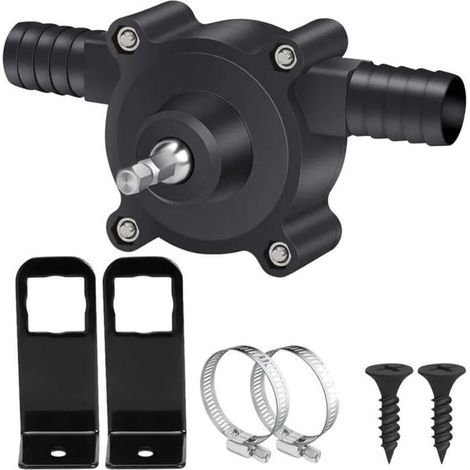 Mini pompe électrique portable pour perceuse, diesel, huile, mazout et eau, pompe de transfert auto-amorçante pour visseuse sans