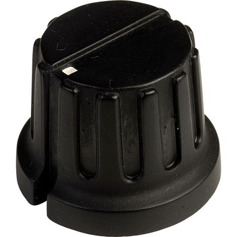 SCI PN-38C (6.4mm) PN-38C (6.4mm) Drehknopf mit Zeiger Schwarz (Ø x H) 20.3 mm x 15.6 mm 1 St. (1/2)
