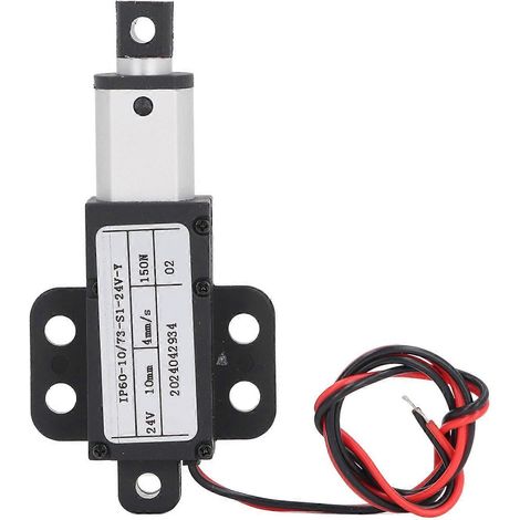 Actionneur linéaire micro électrique 4 mm/s, poussée de 150 N, course de 10 mm, étanchéité IPX4, pour canapé Ro (1/4)