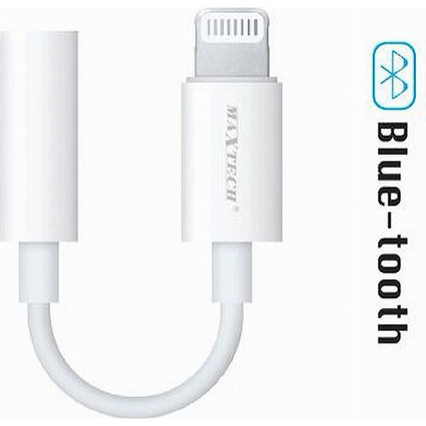 Trade Shop - AUDIO LIGHTNING A JACK AUX 3.5MM FÜR IPHONE IPAD MAXTECH AD-IP01 - (1/2)