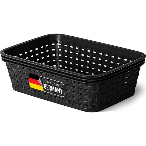 Novaliv Aufbewahrungsbox 1x Aufbewahrungskorb Rattan (1/5)