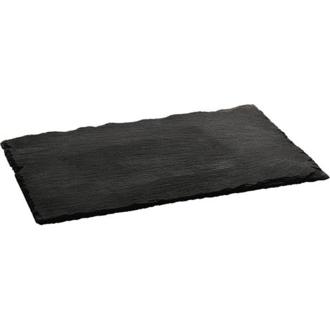 Assiette en ardoise 400 x 120 mm - Stalgast