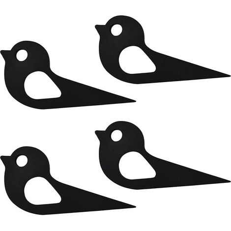butées de porte, cales de porte, cale-fenêtres, butées de porte en bois pour oiseaux, décoration intérieure, artisanat du bois (1/5)