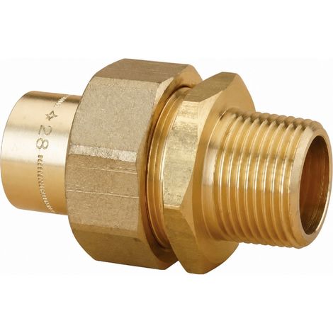 Raccordi maschi conici a 3 pezzi 33X42/35