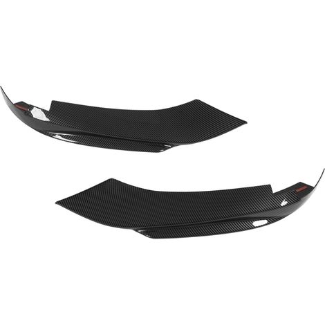 1 paire de spoilers de pare-chocs avant style fibre de carbone pour BMW Série 4 F32 F33 F36 M Sport 2014-2020 (1/5)