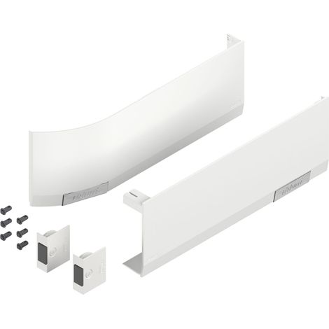 BLUM AVENTOS HF/HS/HL TOP Abdeckkappen-Set für SERVO-DRIVE,Kunststoff seidenweiß (1/5)