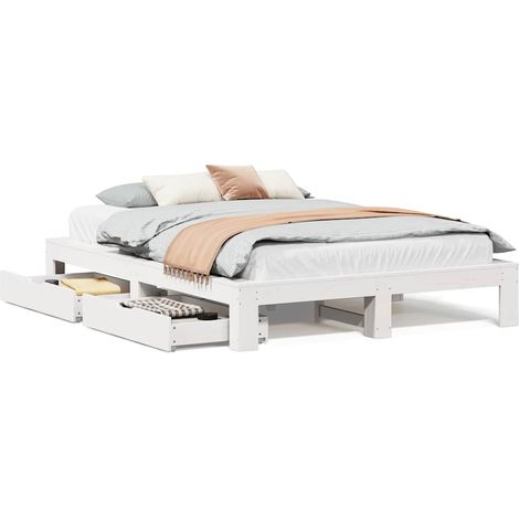 Maison Exclusive - Estructura de cama sin colchón madera de pino (1/5)