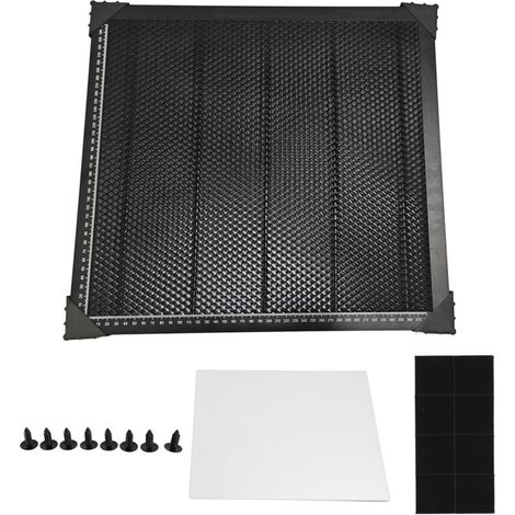 430 x 400 mm Laser-Hive-Arbeitsplattform mit leichter Aluminiumplatte für Lasergravierer/-schneider (1/5)