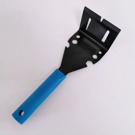 Lntyq Pince à Décoffrer Bleu, Pied à Biche de Qualité, Barre de Levier Multifonctionnel Pour Enlever Planchers en Bois, Outil de Retrait de Garniture Plinthe, Extracteur de Clous (1/4)