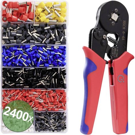Quadrios 22T007 pinza crimpatrice meccanismo automatico acciaio