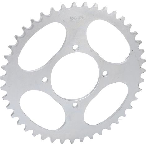 Pignon de kart 520 43 dents pour quad et moto légère, pièce détachée DIY (1/5)