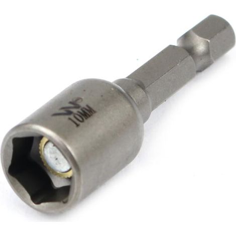 Douille de 10 mm avec porte-outil pour tournevis, longueur 48 mm Waryński (1/2)