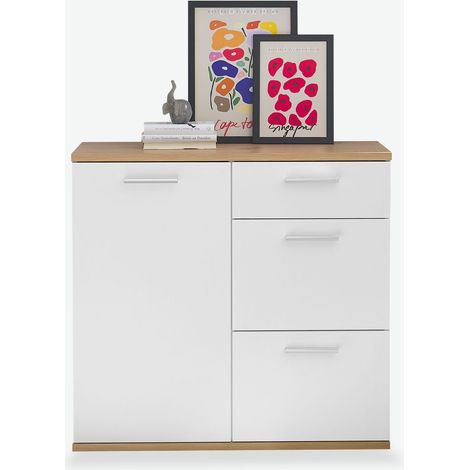 Vinzaglio Legno laminato - Quercia Artisan / Bianco (1/5)
