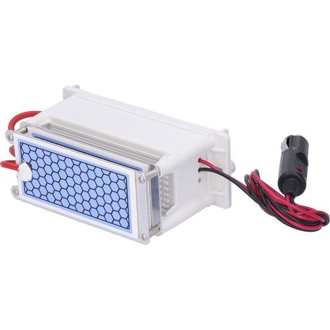 Générateur d'ozone portable pour voiture, petit appareil de désodorisation et de purification d'air, 10 g, 12 V CC (1/5)