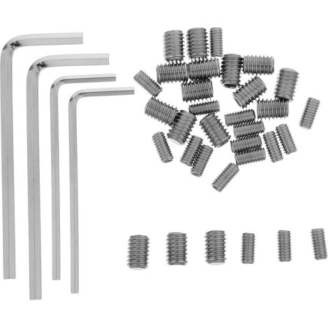 Jeu de Vis de Fixation Inox pour Poignée de Porte de Réfrigérateur et Congélateur – Kit Complet 36 Pièces – Remplacement Compatible et Solide pour Quincaillerie D’origine (1/5)