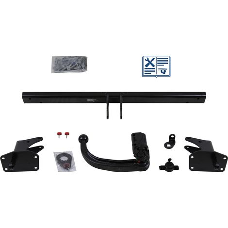 Attelage - Mercedes-Benz CLASSE GLA - 01/15-12/99 - rotule démontable - Westfalia - Faisceau spécifique 13 broches (1/2)