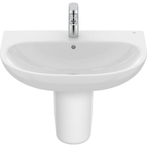 ROCA VICTORIA Lavabo Con Semipedestal Blanco - Medida: 56X46 CMS - ref: A325V02000+A337991000