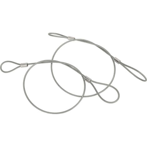 Kit de câble de déverrouillage d'urgence du capot en 2 pièces RP604802, pour Chevrolet Corvette C4 1984-1996. (1/5)