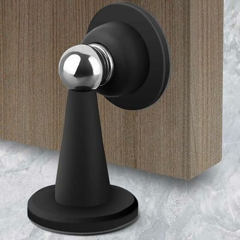 Fermaporta magnetico Ulisem, fermaporta in silicone rimovibili e lavabili, fermaporta autoadesivi da pavimento, fermaporta silenzioso antiurto per angoli, bagni e camere da letto (1/5)