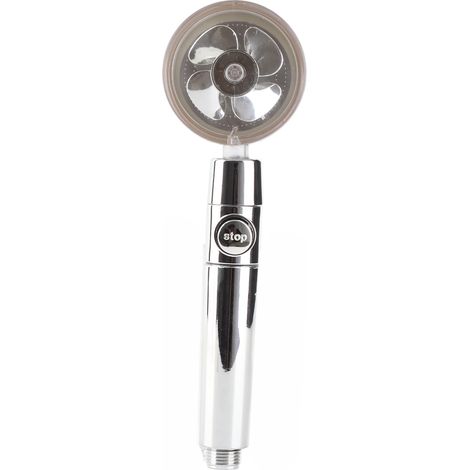 Pommeau de douche avec ventilateur ABS, bain rotatif turbocompressé pour salle de bain domestique (1/5)