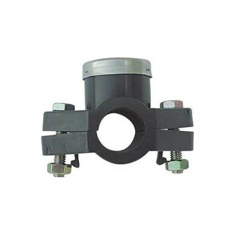PRESA A STAFFA CON RINFORZO INOX 2 BULLONI PLASSON Misura: 1/2 x 40