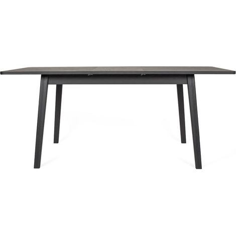 Table Ă Manger Extensible "Skagen" 140-180cm Noir (1/3)