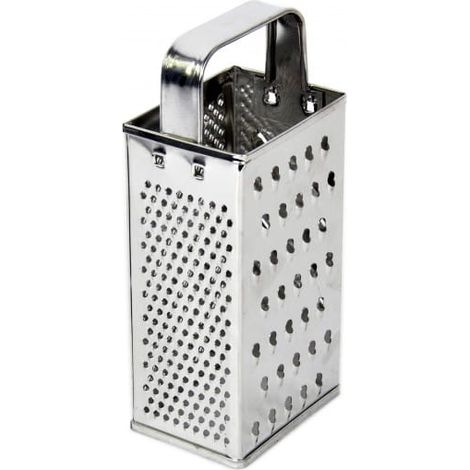 Rallador de verduras Platino galvanizado de 4 lados (1/2)