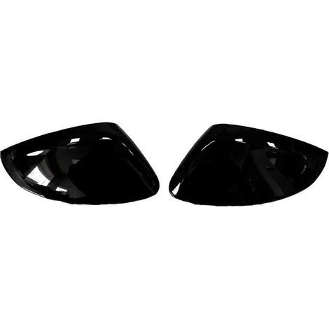 Pour modèles 2008, 208 et 2019-2025 : garniture de rétroviseur noir brillant (1/5)