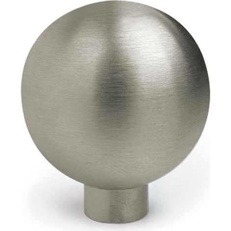 Pomo para Mueble  Estilo Contemporáneo  Fabricado en Acero Inox  Acabado en Inox Mate  Medidas 252529 mm  Sistema de Fijación Atornillado  Incluye Tornillos M4  2 Unidades -