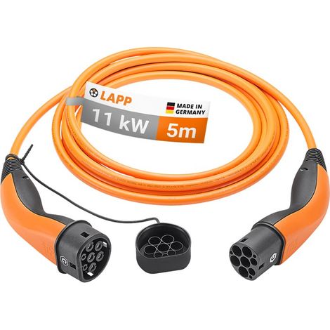 Lapp ÖLFLEX 5555934025 cable de carga para vehículo eléctrico Naranja Type 2 3 5 m