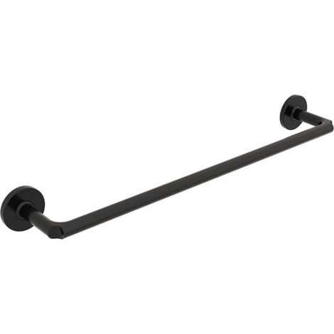Lineabeta - Sbecà Handtuchhalter aus schwarzem Messing L.50 cm