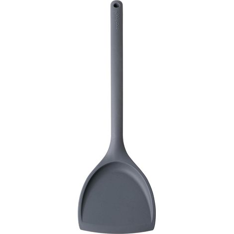 Spatule Wok En Silicone Avec Insert Métal Spatule De Cuisine Résistante à +300 °C N'abîme Pas les Revêtements Pour Wok, Poêles (1/4)