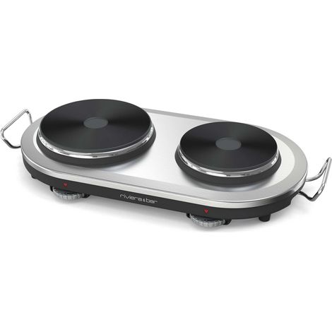 Fornello elettrico 2 fuochi 2500w - QRE450 - Riviera & Bar