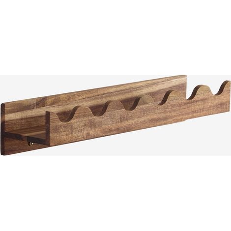 SKLUM Wandregal ↔︎ 40 cm aus Akazienholz Gaupen              Akazie Braun                      (1/5)