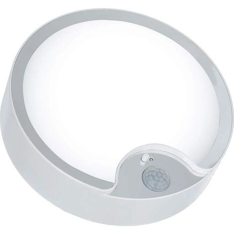 LED-Deckenleuchte mit Bewegungsmelder, superhelle batteriebetriebene Deckenleuchte für den Innenbereich, für Dachboden, Waschküche, Garage, Flur, Treppen, 19 cm, 300 lm Tageslicht (1/5)